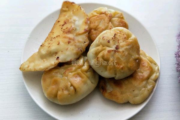 香葱猪肉煎包的做法图解9