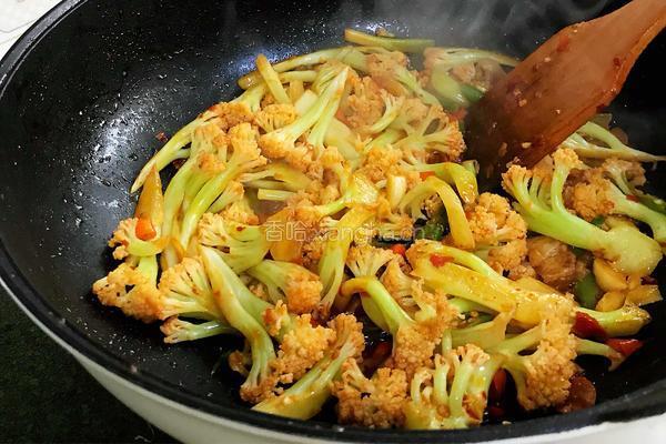 干锅花菜的做法图解9