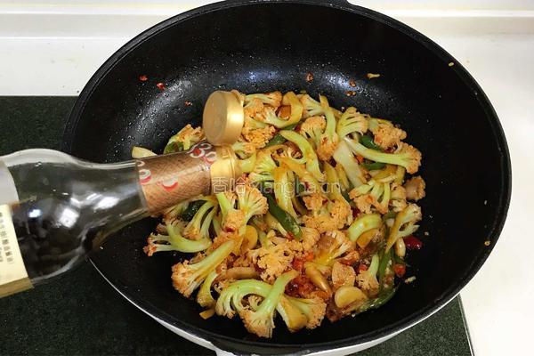 干锅花菜的做法图解10
