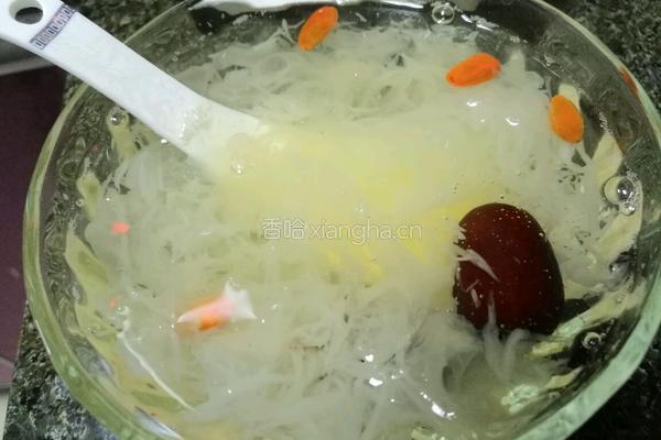 新鲜银耳汤的做法图解5