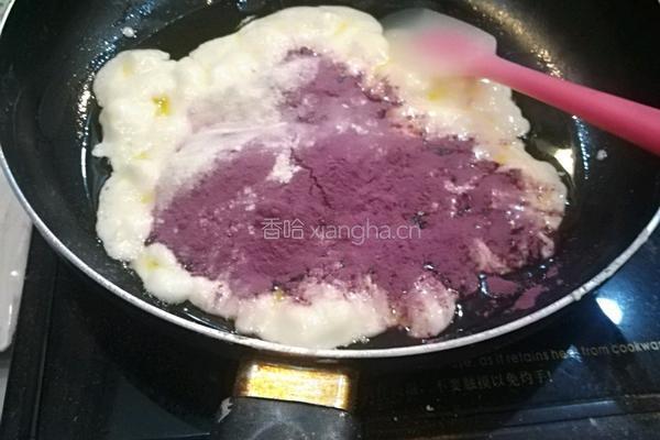 紫薯雪花酥的做法图解2