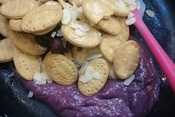 紫薯雪花酥的做法图解3