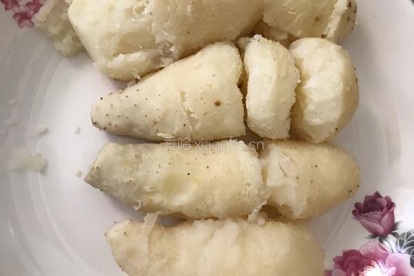 酸甜糯田薯的做法图解3