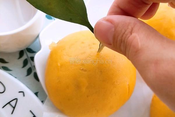 橘子馒头的做法图解6