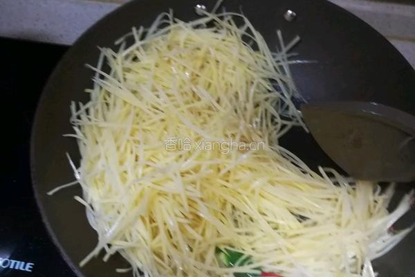 炒土豆丝的做法图解5