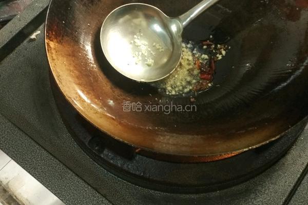 有机菜花炒肉的做法图解4