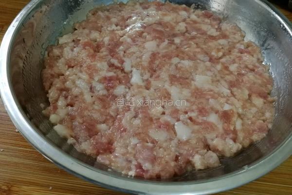 肉饼蒸水蛋的做法图解3