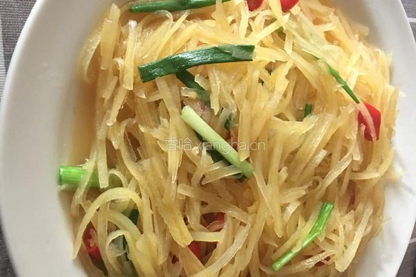 酸辣土豆丝的做法图解8