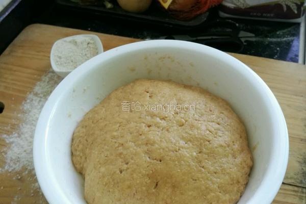 纯手工全麦面包再尝试的做法图解13