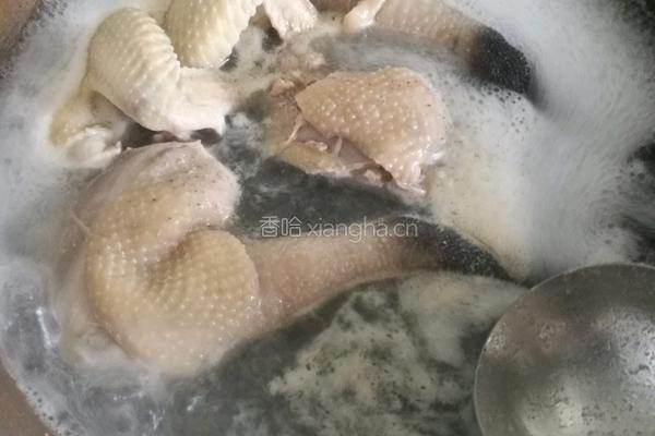 松茸瑶鸡汤的做法图解5