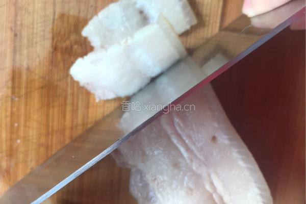 蒜苗回锅肉的做法图解4
