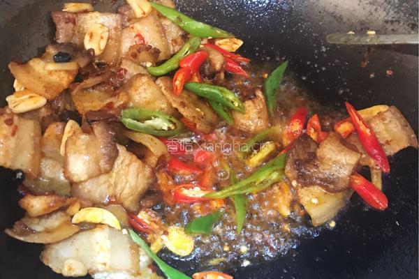 蒜苗回锅肉的做法图解7