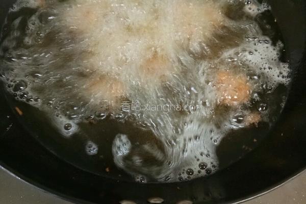 干炸豆腐肉丸子的做法图解3