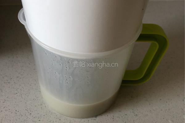 绿豆豆浆的做法图解3