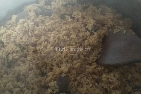 扁豆闷饭的做法图解5
