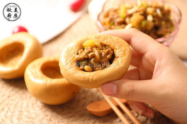 咖喱牛肉塞进窝窝头，我吃出了粗粮包最幸福的味道!的做法图解19