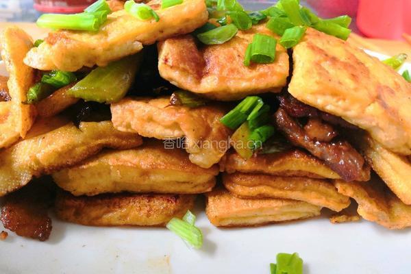 豆腐炒肉