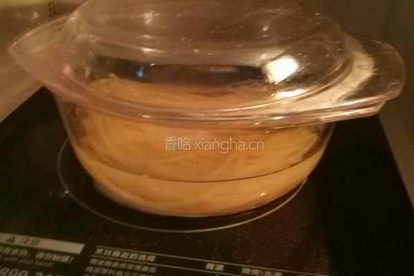 妙招分享 微波炉煮意面的做法图解2