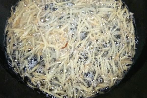 鸟巢三丝的做法图解1