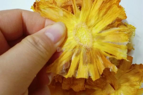 菠萝干果花的做法图解6