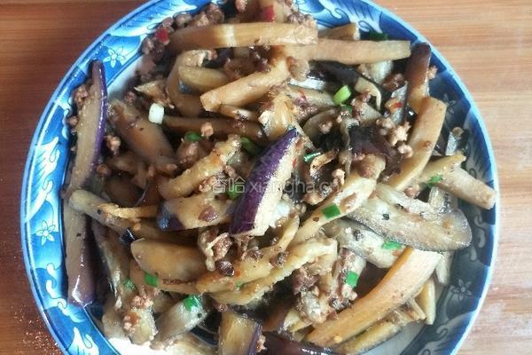 肉末茄子的做法图解5