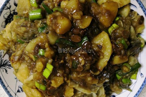 茄子拌土豆的做法图解12