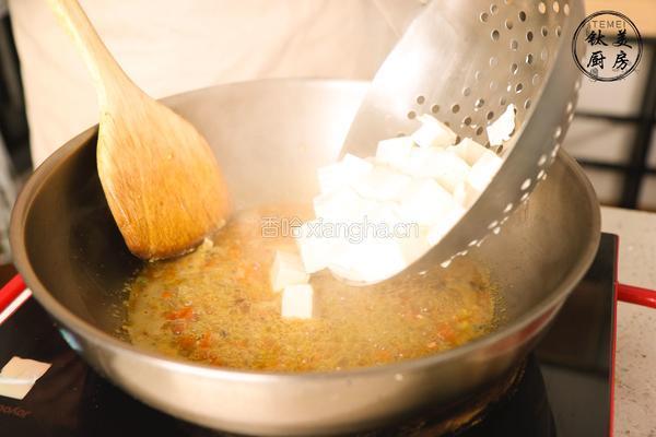 销魂治愈系蟹粉豆腐，每口都像在吮蟹黄！的做法图解15
