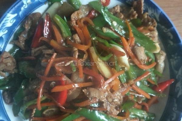 辣椒炒肉的做法图解5