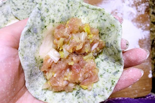 菠菜蒸饺的做法图解15