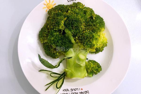 凉拌西兰花的做法图解5