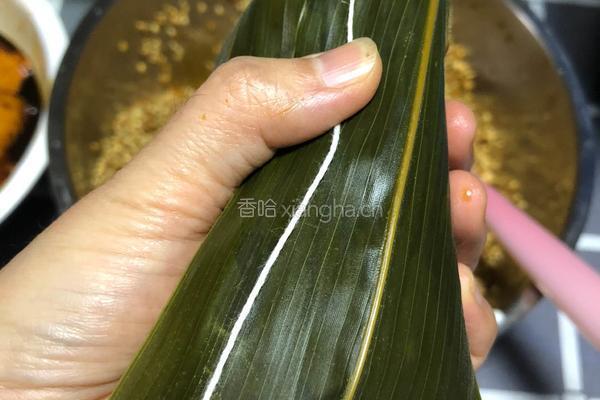 蛋黄大肉粽的做法图解10