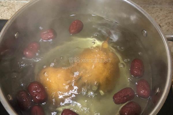 润肺冬果梨汤的做法图解3