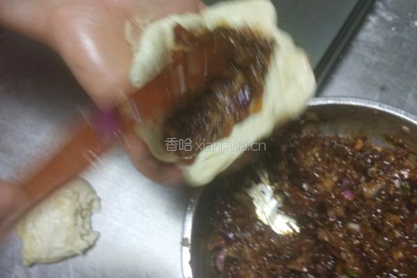 芝麻肉饼的做法图解7