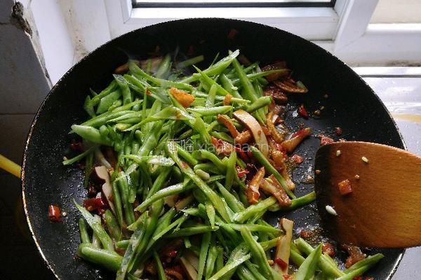 麻辣菜豆的做法图解5