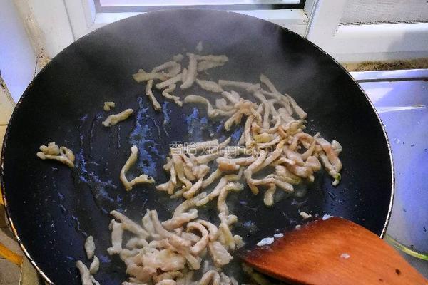 老干妈肉丝炒饭的做法图解4