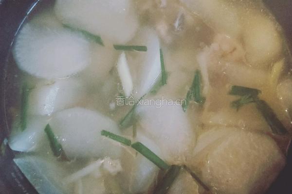 萝卜排骨汤的做法图解7