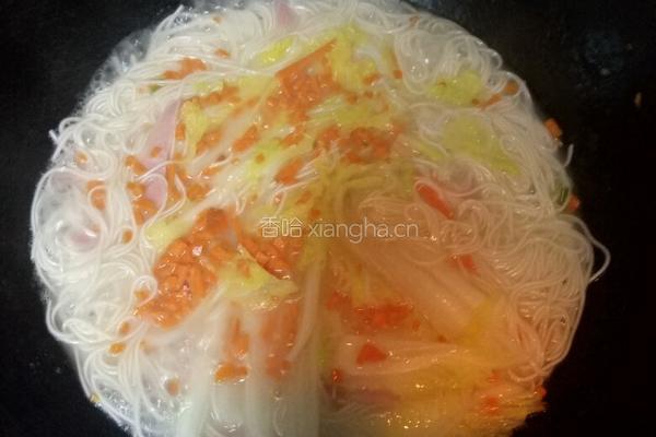 清水面条的做法图解4