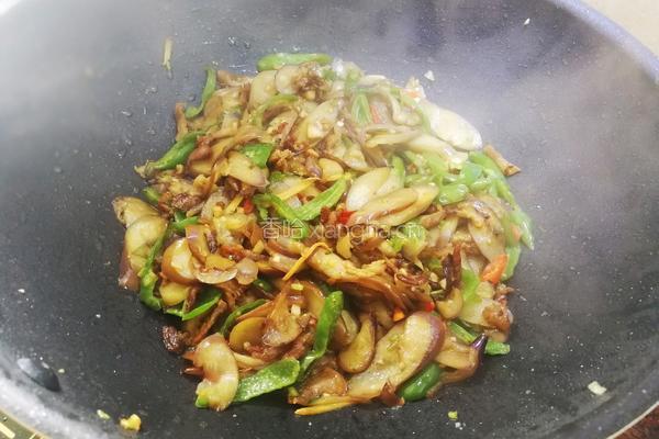 小炒茄子的做法图解9