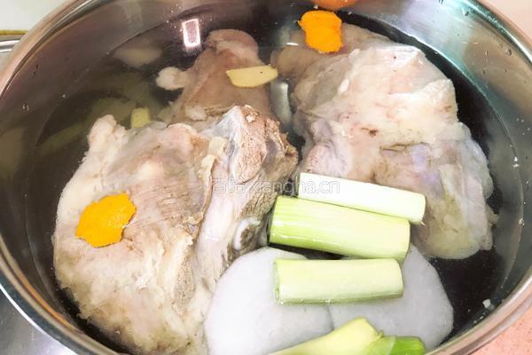 萝卜炖羊肉的做法图解8