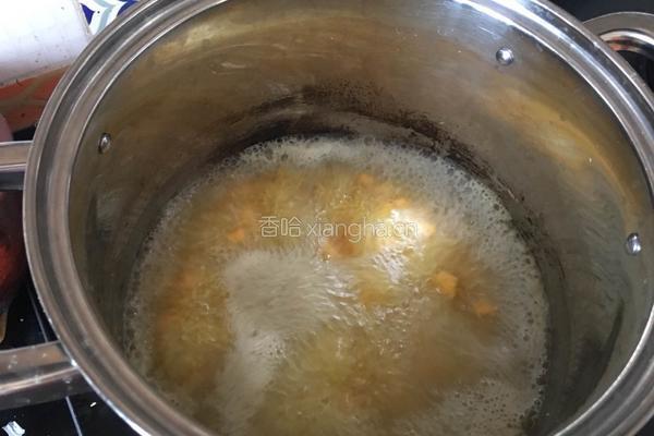 香喷喷的地瓜小米的做法图解6