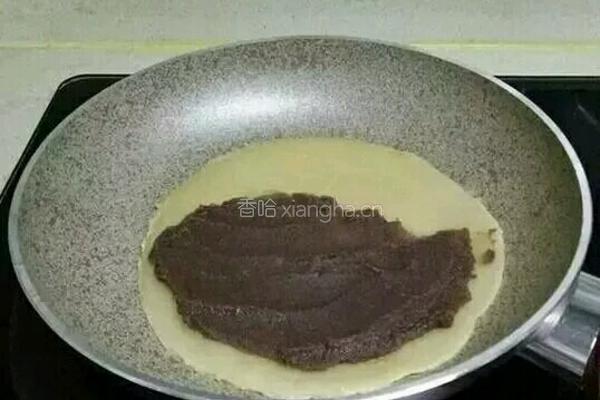 豆沙煎饼的做法图解5