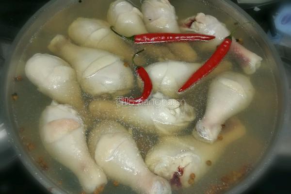 白斩鸡腿（不斩）的做法图解4