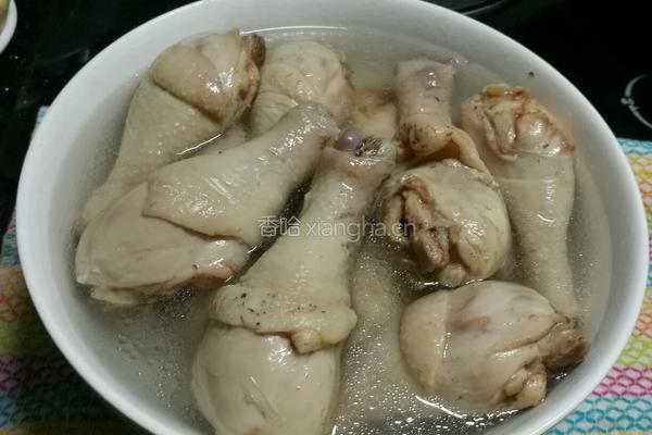白斩鸡腿（不斩）的做法图解6