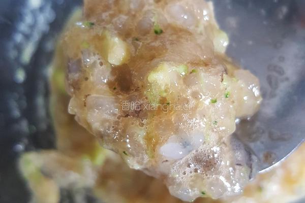 西兰花鲜虾饼的做法图解5
