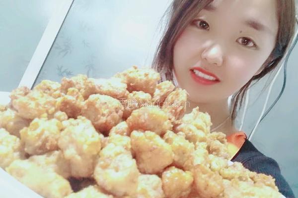 炸小肉丸的做法图解5