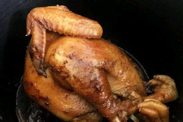 焗鸡之电饭煲版的做法图解21