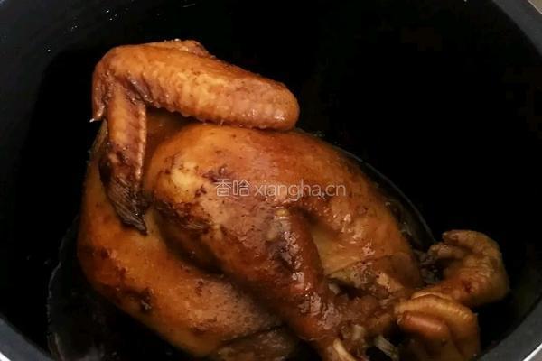 焗鸡之电饭煲版的做法图解22