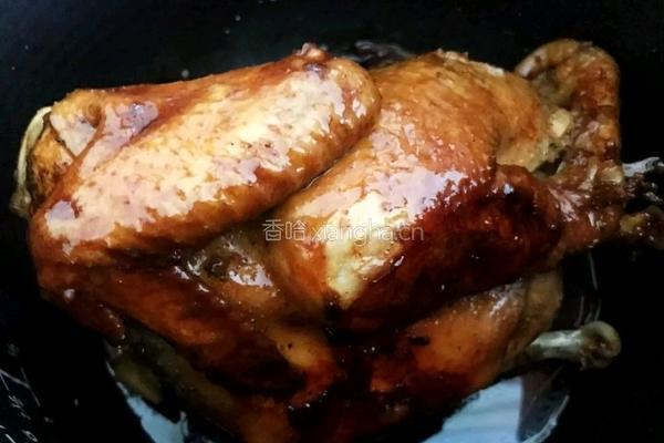焗鸡之电饭煲版的做法图解23