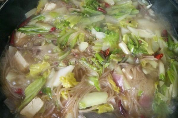 猪肉炖粉条的做法图解10