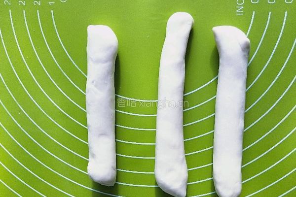 圣诞雪人造型馒头系列（一）的做法图解4
